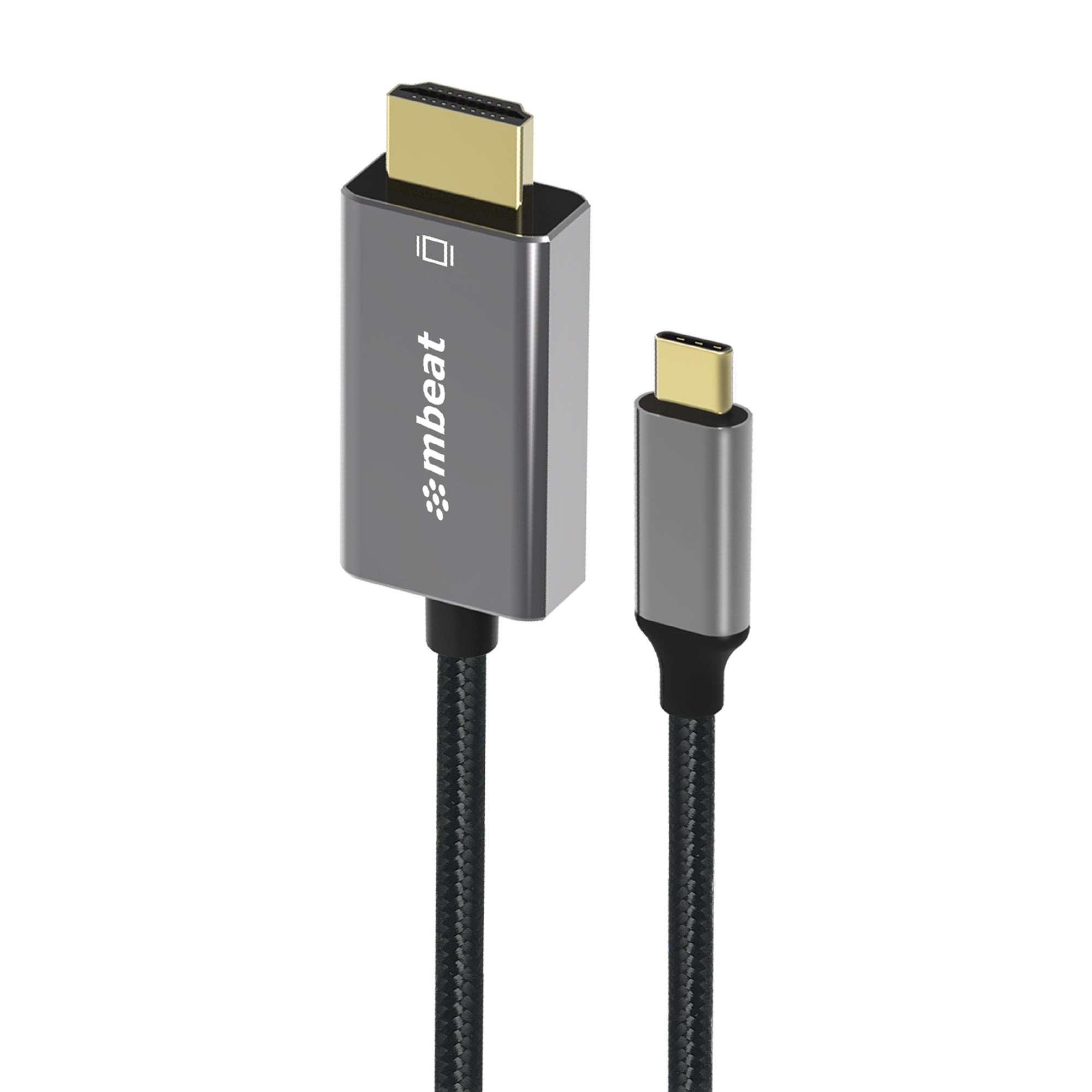mbeat® Tough Link 1.8m 4K USB-C to HDMI Cable - Extend USB-C Laptop, Tablet or Smartphone Video to HDMI Monitor, Projector, HDTV, 4K@60Hz(3840×2160) - Image 5