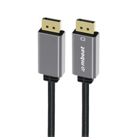 mbeat® Tough Link 1.8m Display Port Cable v1.4 - Connects Computer, Laptop to HDTV, Monitor, Gaming Console, Supports 8K@60Hz (7680×4320) -Space Grey - Image 1