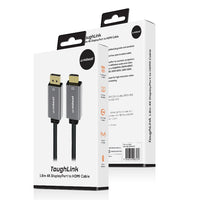 mbeat® Tough Link 1.8m 4K/60Hz Display Port to HDMI Cable -  Connects DisplayPort to HDMI 4K@60Hz (3840×2160), Gold Plated, Aluminium,  Nylon Braided - Image 4