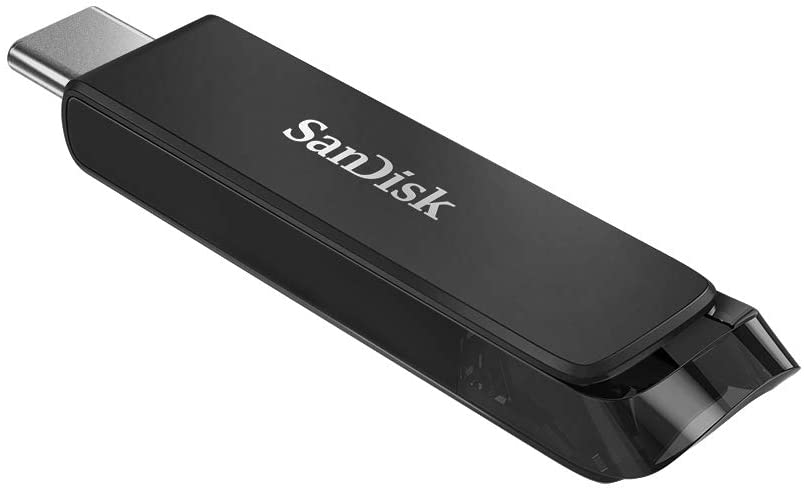 SanDisk Ultra USB Type-C Flash Drive, CZ460 32GB, USB Type C 3.1, Black, Super-thin Retractable, 5Y - Image 2