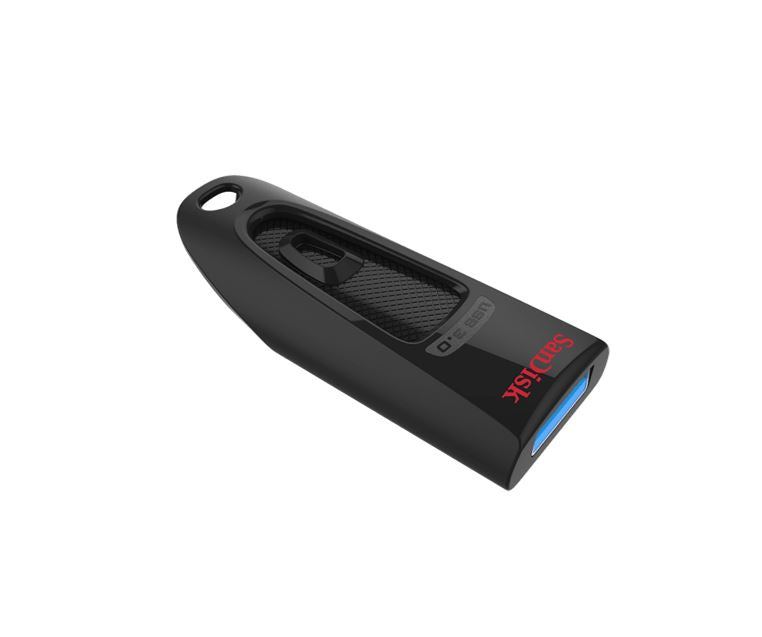 SanDisk Ultra 64GB USB3.0 Flash Drive ~130MB/s Memory Stick Thumb Key Lightweight SecureAccess Password-Protected Retail 5yr Black - Image 2