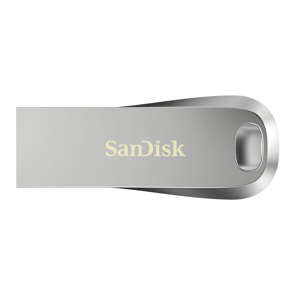 SanDisk 128GB Ultra Luxe USB3.1 Flash Drive Memory Stick USB Type-A 150MB/s capless sliver 5 Years Limited Warranty - Image 1