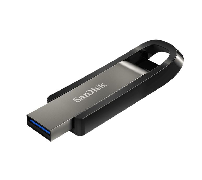 SanDisk 256GB Extreme GO USB3.2 Metal  Flash Drive USB-A 400MB/s SecureAccess™ encryption software2 Lifetime Lifetime Warranty Black (LS) - Image 4