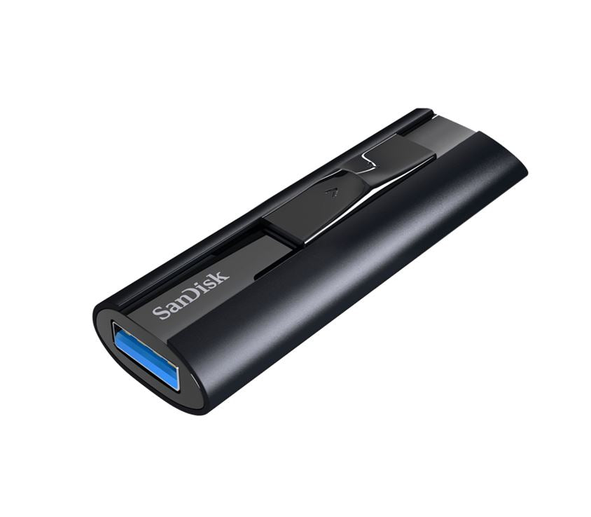 SanDisk 128GB Extreme Pro USB3.1 Solid State Flash Drive CZ880 Black 420MB/s Lifetime Lifetime Warranty - Image 2