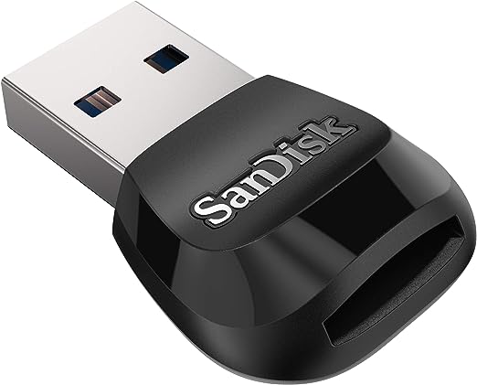 Sandisk MobileMate USB 3.0 Reader  microSD™ card reader   speeds up to 170 MB/s  USB-A 2-year limited warranty (LS) EOL - Image 1