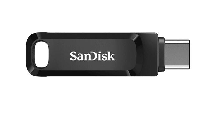 SanDisk 512GB Ultra Dual Drive Go 2-in-1 USB-C & USB-A Flash Drive Memory Stick 150MB/s USB3.1 Type-C Swivel for Android Smartphones Tablets Macs PCs - Image 2