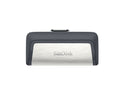 SanDisk 256GB Ultra Dual Drive Go 2-in-1 USB-C & USB-A Flash Drive Memory Stick 150MB/s USB3.1 Type-C Swivel for Android Smartphones Tablets Macs PCs - Image 1