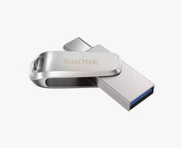 SanDisk SDDDC4 1TB, Metal, USB 3.2 Gen 1 Type C reversible connector, Swivel Design, Sequential Read Performance 400MB/s, 5Y - Image 2