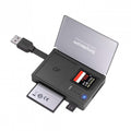 Simplecom CR309 3-Slot SuperSpeed USB 3.0 Card Reader with Card Storage Case - Image 1