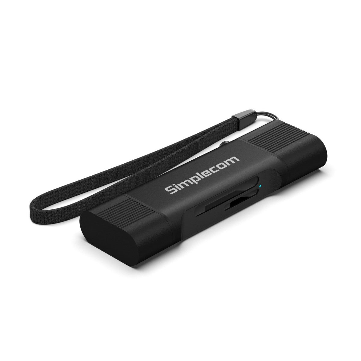 Simplecom CR402B SuperSpeed USB-C and USB-A Dual Slot Card Reader for SD MicroSD USB 3.2 Gen 1 - Image 1