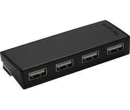 Targus 4-Port USB Hub Black -  Compatible with PC and MAC - Image 1