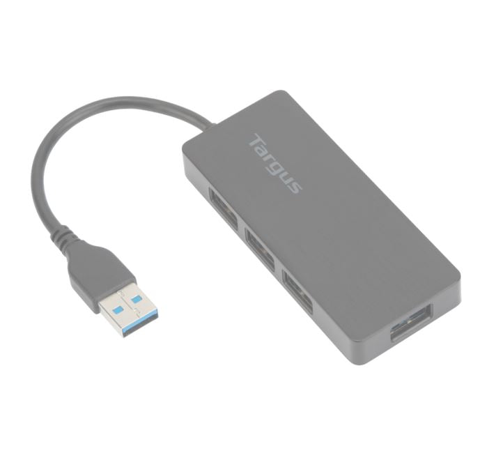 Targus 4 Port Smart USB 3.0 Hub Self-Powered with 10 Times Faster Transfer Speed Than USB 2.0 - Image 2