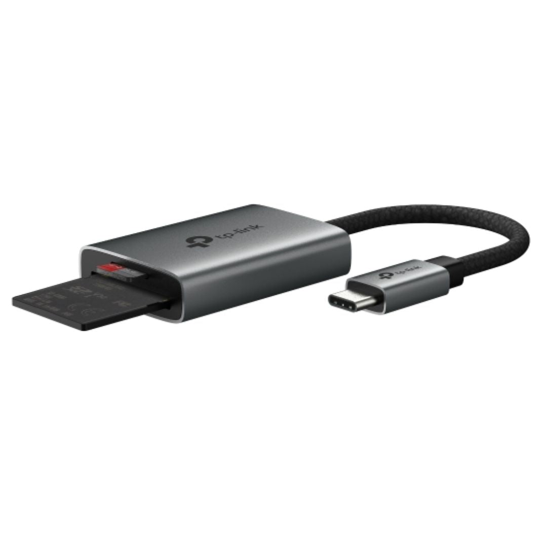 TP-Link UA430C USB 3.0 Type-C to SD & microSD 3.0 Card Reader, support SD，SDHC、SDXC，microSD、microSDHC、microSDXC cards up to 2TB. - Image 4