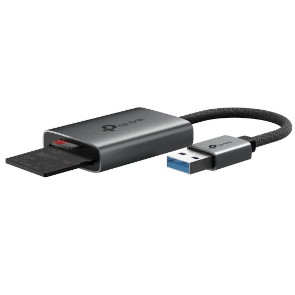 TP-Link UA430 USB 3.0 Type-A to SD & microSD 3.0 Card Reader, support SD，SDHC、SDXC，microSD、microSDHC、microSDXC cards up to 2TB. - Image 4
