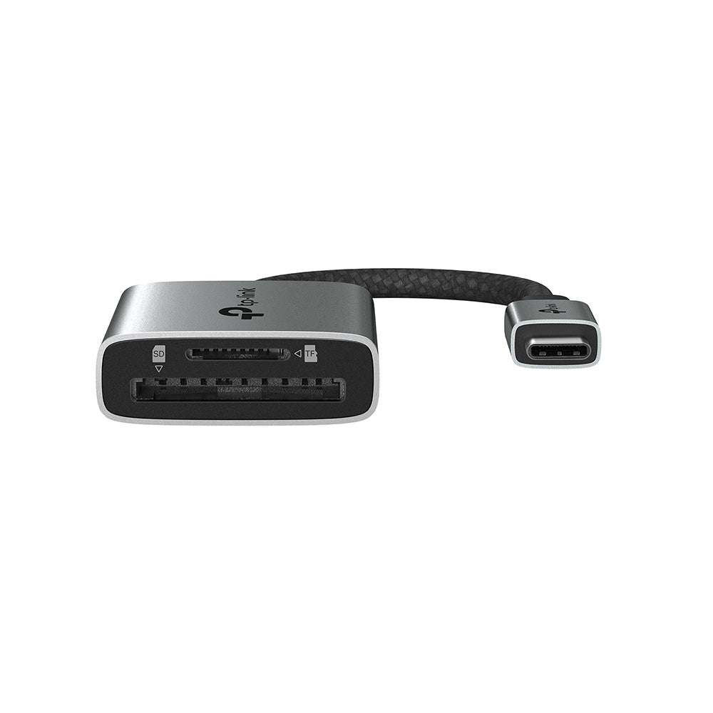 TP-Link UA440C USB 3.0 Type-C to SD & microSD 3.0 Card Reader, support SD, SDHC, SDXC, microSD, microSDHC, microSDXC cards up to 2TB. - Image 2