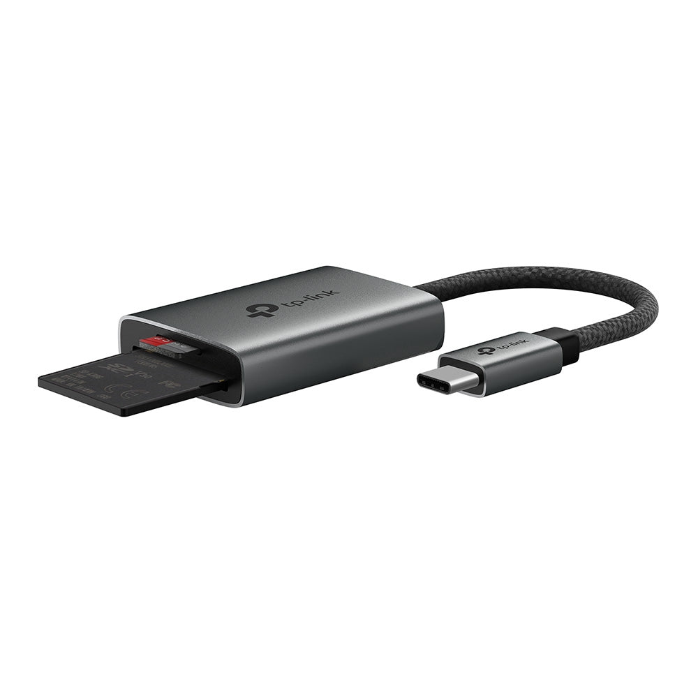 TP-Link UA440C USB 3.0 Type-C to SD & microSD 3.0 Card Reader, support SD, SDHC, SDXC, microSD, microSDHC, microSDXC cards up to 2TB. - Image 3