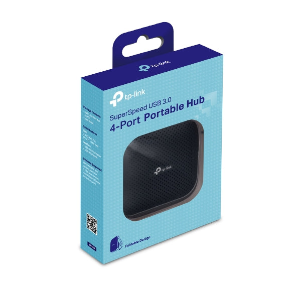 TP-Link UH400 USB3.0 Hub 4 Ports, Portable, Up to 5Gbps, 4 Devices USB3.0 Type A, No Power Adapter Needed - Image 1