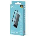 TP-Link UH7020C USB Type-C 7 in 1 Hub, 4K@60Hz HDMI, SD & microSD UHS-I, 100W Power Delivery, 1× USB-C Data Port, 2× USB-A Data Ports. - Image 1