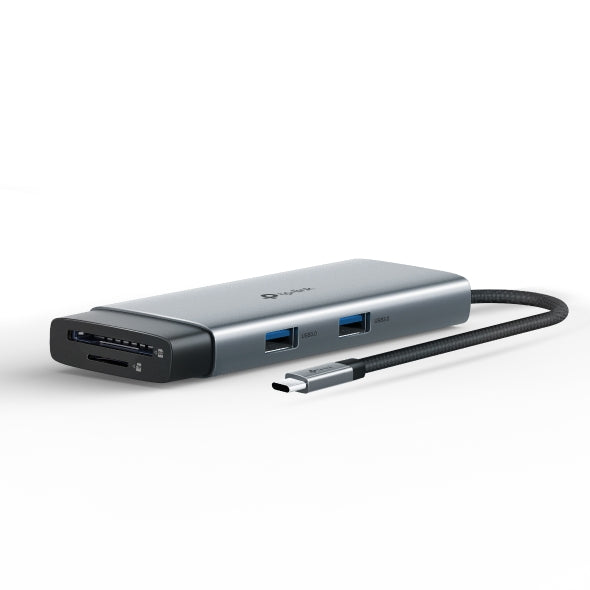 TP-Link UH7021C USB Type-C 7-in-1 Hub,  4K@60Hz HDMI, SD & microSD UHS-I, 100W Power Delivery, 3× USB-A Data Ports. - Image 4