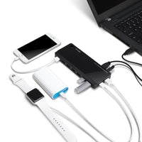 TP-Link UH720 USB 3.0 7-Port Hub with 2 Charging Ports 5V/2.4A 5Gbps transfer speeds for iOS and Android devices - Image 3