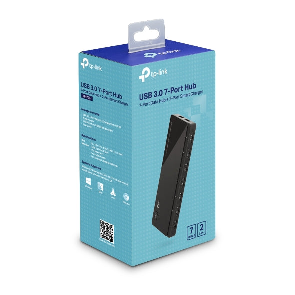 TP-Link UH720 USB 3.0 7-Port Hub with 2 Charging Ports 5V/2.4A 5Gbps transfer speeds for iOS and Android devices - Image 5