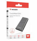 Verbatim TurboMetal SSD USB 4.0 1TB , High Speed Data transfer – up to 3700 MB/s read and 3600 MB/s write (LS) - Image 1