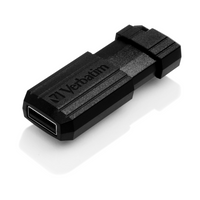 Verbatim Store'n'Go Pinstripe USB 2.0 Drive 16GB, Slim Retractable Design, 2 Years Limited Warranty (Black) - Image 3