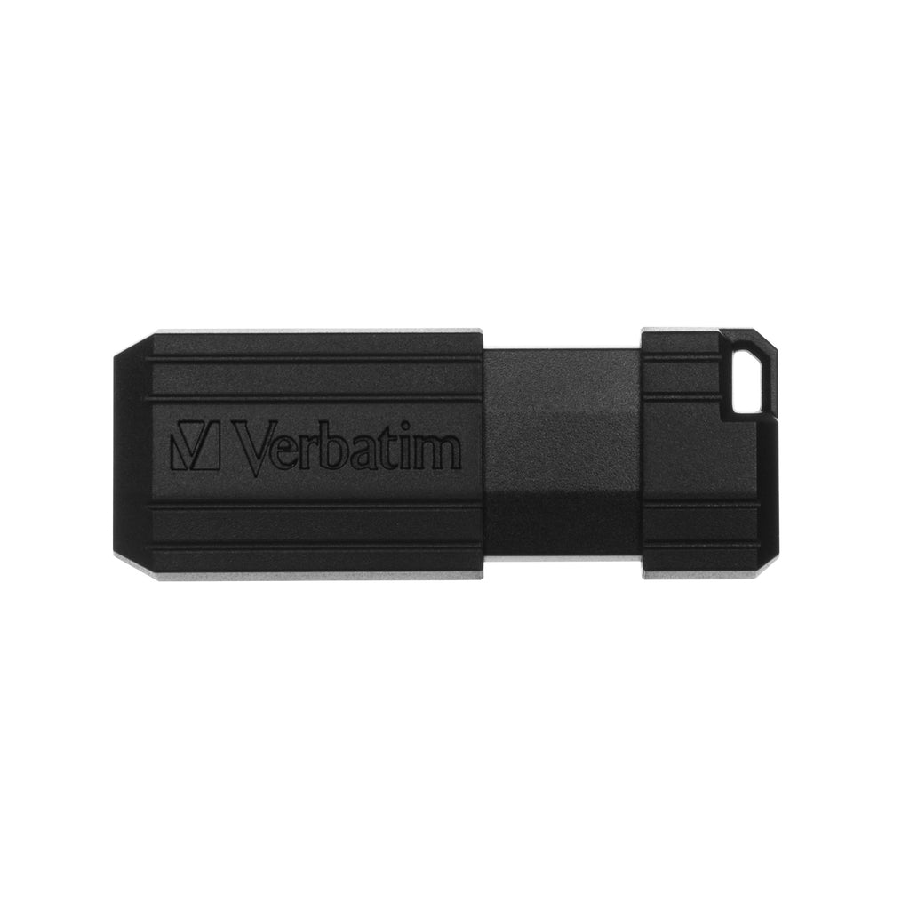 Verbatim Store'n'Go Pinstripe USB 2.0 Drive 16GB, Slim Retractable Design, 2 Years Limited Warranty (Black) - Image 4