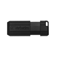 Verbatim Store'n'Go Pinstripe USB 2.0 Drive 16GB, Slim Retractable Design, 2 Years Limited Warranty (Black) - Image 4