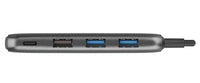 Verbatim USB-C Hub with 2 x USB-A 3.2 Gen 1 supports up to 5Gbps data transfer, 1 x USB-C supports up to 5Gbps data transfer - Space Grey - Image 2
