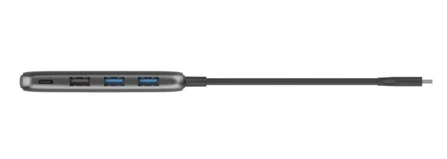 Verbatim USB-C Hub with 2 x USB-A 3.2 Gen 1 supports up to 5Gbps data transfer, 1 x USB-C supports up to 5Gbps data transfer - Space Grey - Image 3