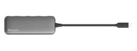 Verbatim USB-C Hub with 2 x USB-A 3.2 Gen 1 supports up to 5Gbps data transfer, 1 x USB-C supports up to 5Gbps data transfer - Space Grey - Image 4