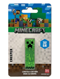 Verbatim Minecraft Creeper - Collector's Edition USB Flash Drive - 32GB - Creeper. Retail Pack - Minecraft Movie 2025 - Image 1