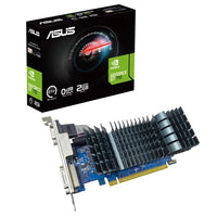 ASUS nVidia GeForce® GT 710 2GB GDDR5 EVO low-profile graphics card for silent HTPC builds - Image 1