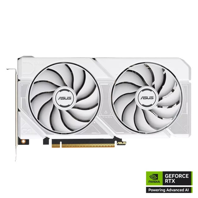 ASUS Dual GeForce RTX™ 5060 8GB- White OC Edition, GDDR7, NVIDIA®, 3840 CUDA Cores, 28Gbps, PCIe 5.0, HDMI 2.1b, DP 2.1b - Image 2