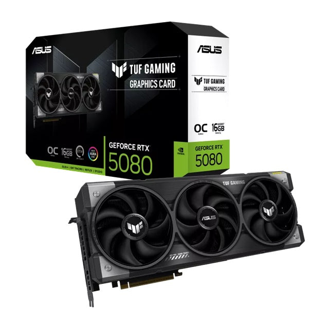 ASUS nVidia GeForce TUF Gaming RTX™ 5080 16GB GDDR7 OC Edition,10752CUDA, 2730MHz,16GBGDDR7, 30Gbps, 256bit, PCIe5.0, 7680x4320, HDMI2.1b, DP2.1b - Image 5