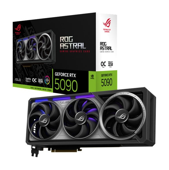ASUS nVidia GeForce ROG Astral RTX™ 5090 32GB GDDR7 OC, 32GB GDDR7, 21760 CUDA, 2610MHz OC, 28Gbps, 512-bit, PCIe 5.0, 7680x4320 - Image 5
