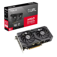 ASUS AMD Radeon DUAL-RX7600-O8G-EVO Edition 8GB GDDR6, PCIe 4.0, 2048 SP, 18Gbps 128-bit, Boost 2715MHz, HDMI 2.1, 3xDP 1.4a - Image 1