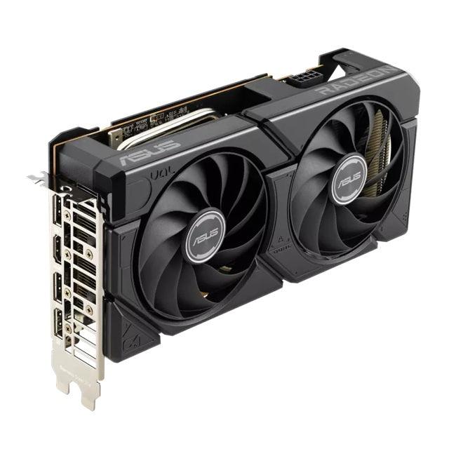 ASUS AMD Radeon DUAL-RX7600-O8G-EVO Edition 8GB GDDR6, PCIe 4.0, 2048 SP, 18Gbps 128-bit, Boost 2715MHz, HDMI 2.1, 3xDP 1.4a - Image 3