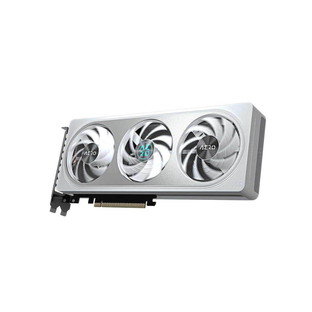 Gigabyte GeForce RTX™ 5060 AERO OC 8G, 2595 MHz, CUDA 3840, 28 Gbps, GDDR7,  128 bit, PCI-E 5.0, PSU 500W, DisplayPort 2.1b *3 HDMI 2.1b x1 - Image 2