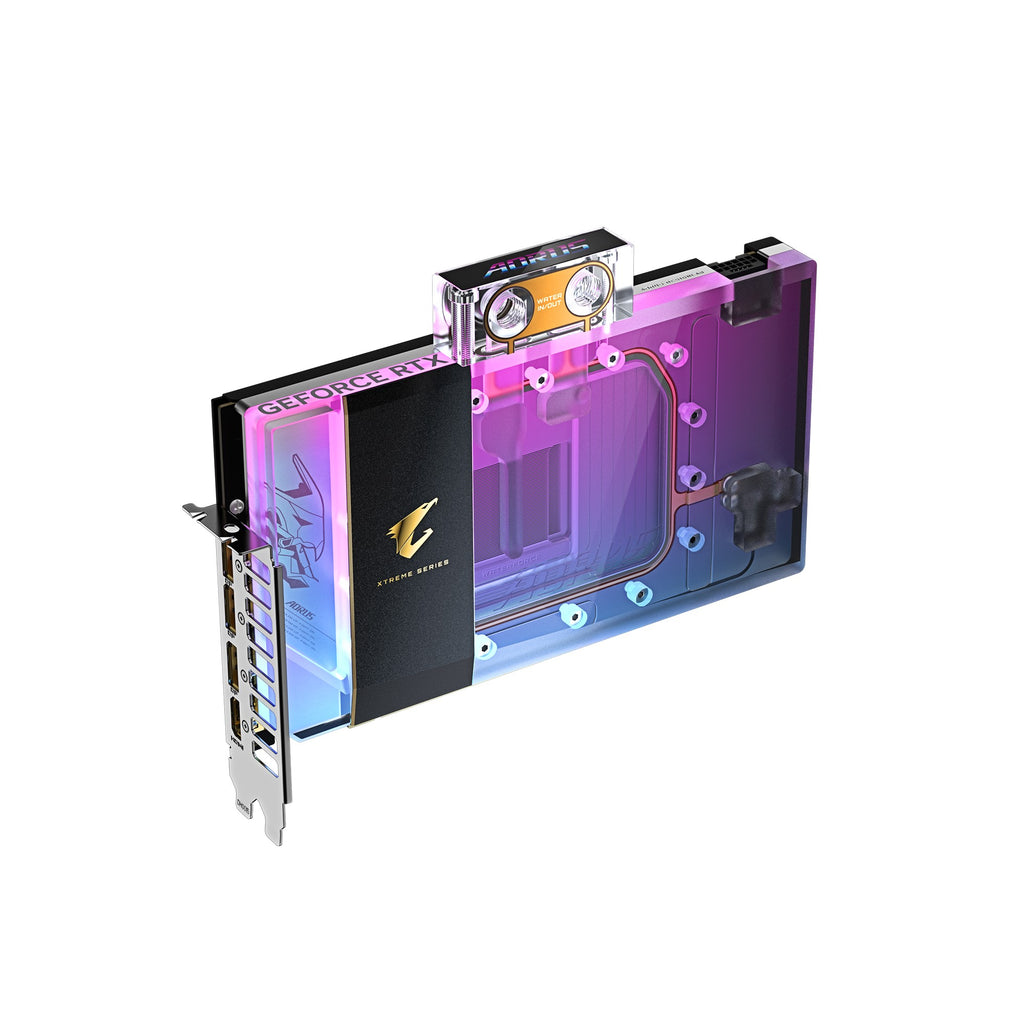 Gigabyte AORUS GeForce RTX™ 5090 XTREME WATERFORCE WB 32G, 2655 MHz, CUDA 21760, 28 Gbps, GDDR7, 512 bit, PSU 1000W, DisplayPort 2.1b *3 HDMI 2.1b *1 - Image 2