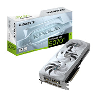 Gigabyte GeForce RTX™ 5070 Ti EAGLE OC ICE SFF 16G, 2542 MHz, CUDA 8960, 28 Gbps, GDDR7, 256 bit, PCI-E 5.0, PSU 750W,DisplayPort 2.1b  HDMI 2.1b x1 - Image 1