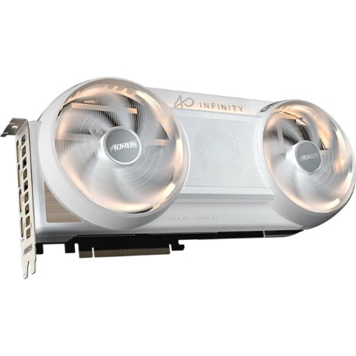 Gigabyte AORUS GeForce RTX™ 5080 INFINITY WOOD 16G 2805 MHz, CUDA 10752, 30 Gbps, GDDR7, 256 bit,PCI-E 5.0, PSU 850W, DisplayPort 2.1b x3 HDMI 2.1b x1 - Image 2