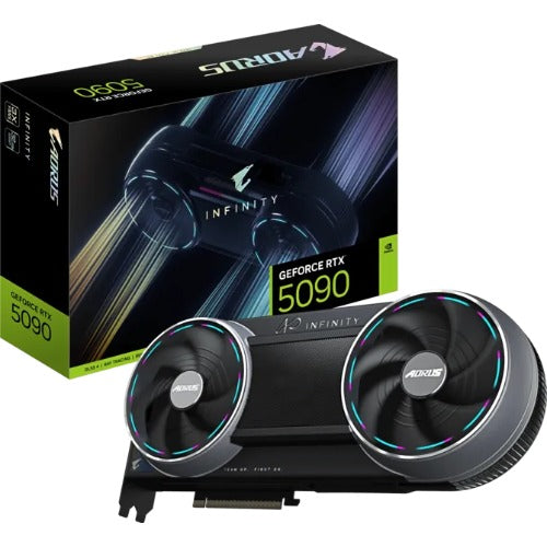 Gigabyte AORUS GeForce RTX™ 5090 INFINITY 32G, 2655 MHz, CUDA 21760, 28 Gbps, GDDR7, 512 bit, PCI-E 5.0, PSU 1000W, DisplayPort 2.1b *3 HDMI 2.1b *1 - Image 5