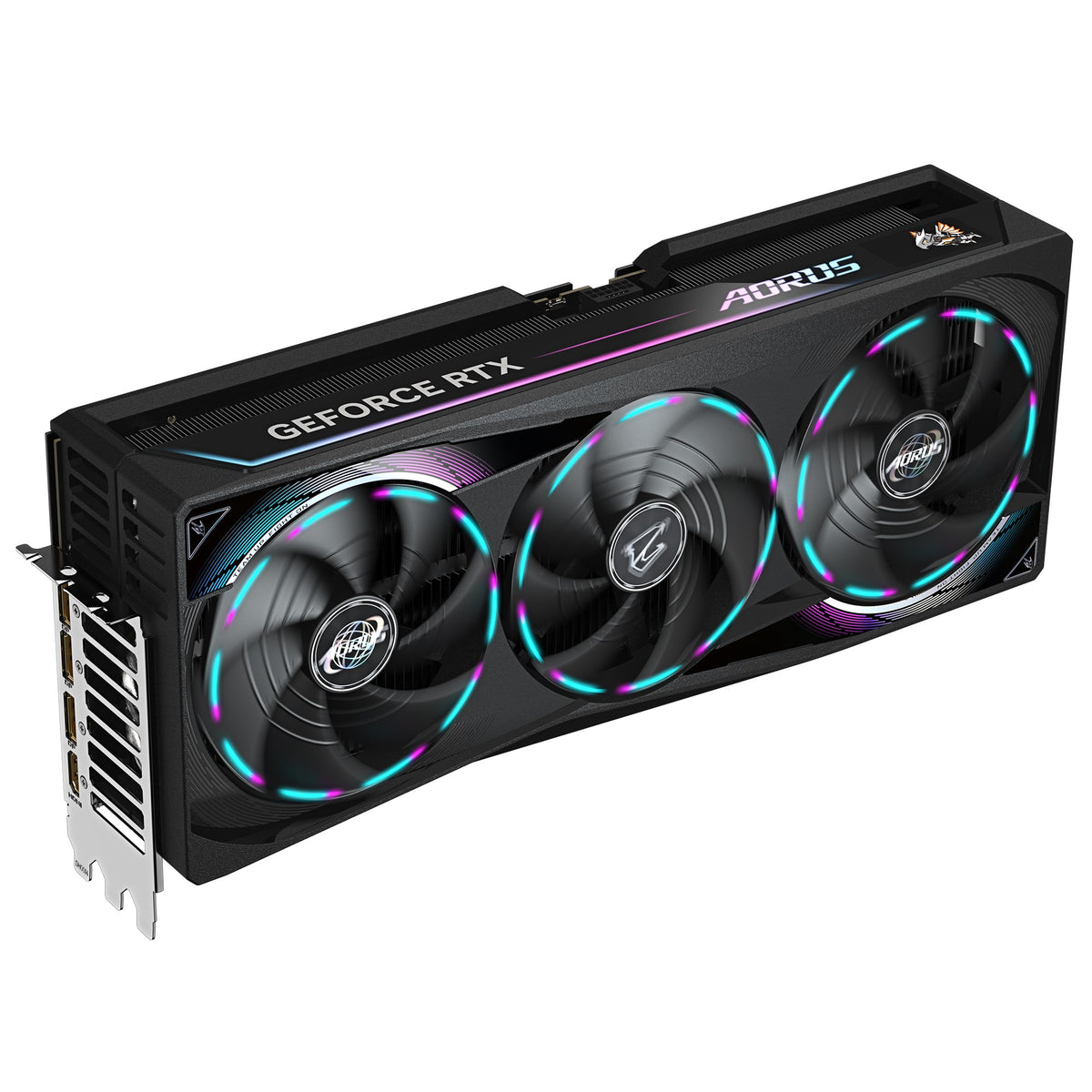 Gigabyte AORUS GeForce RTX™ 5090 MASTER 32G, 2655 MHz, CUDA 21760, 28 Gbps, GDDR7, 512 bit, PCI-E 5.0, PSU 1000W, DisplayPort 2.1b *3 HDMI 2.1b *1 - Image 2