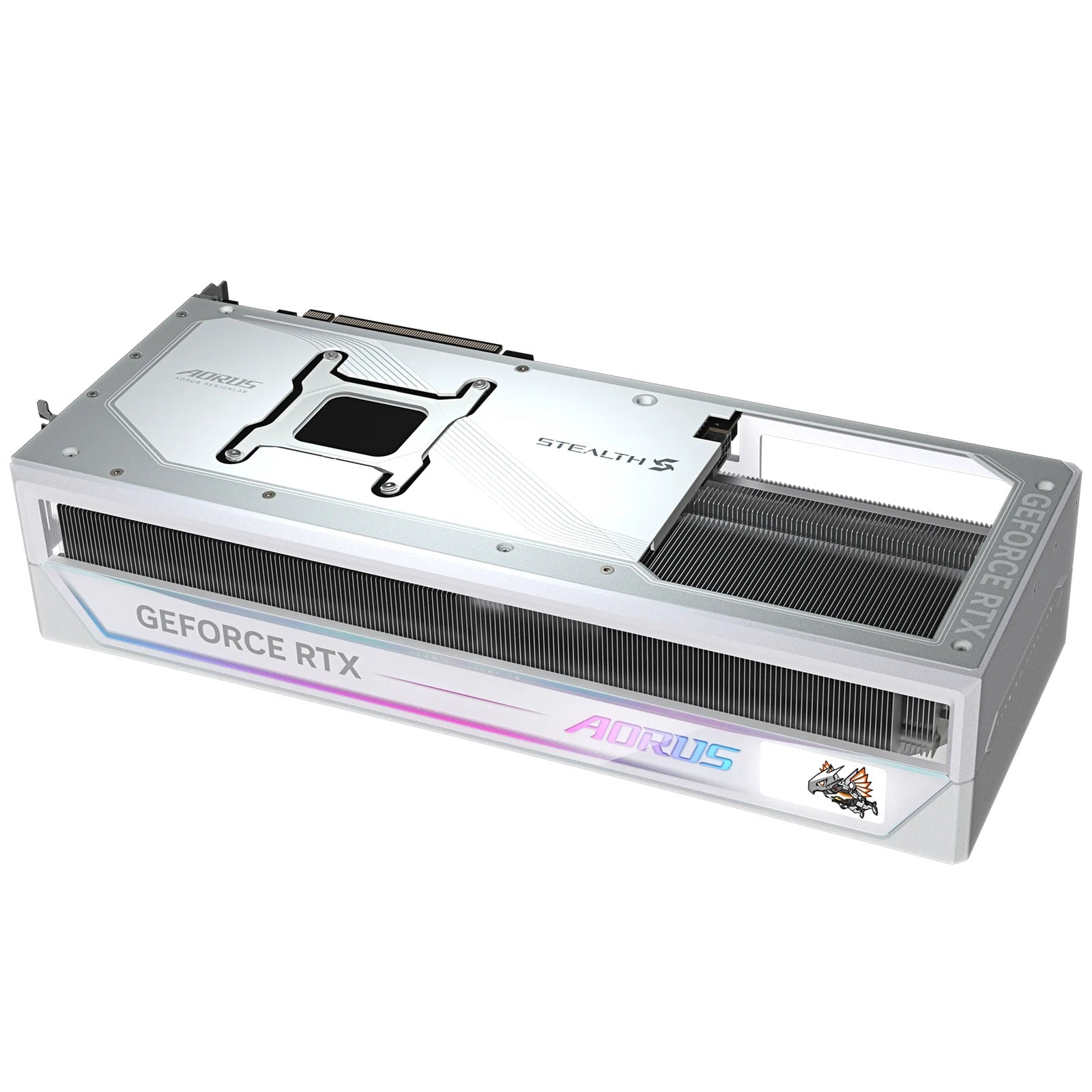 Gigabyte AORUS GeForce RTX™ 5090 STEALTH ICE 32G, 2655 MHz, CUDA 21760, 28 Gbps, GDDR7, 512 bit, PCI-E 5.0, PSU 1000W, DP2.1b*3, HDMI*1 - Image 3