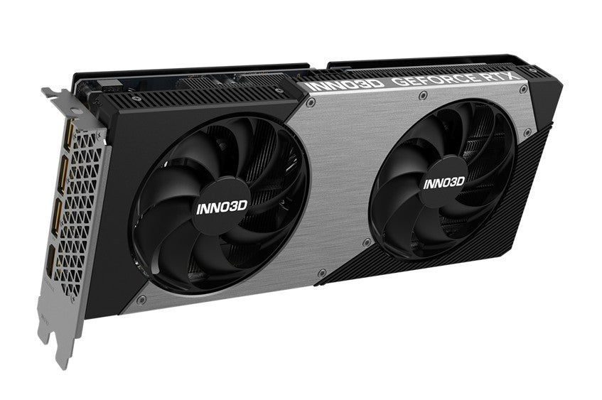 INNO3D nVidia GeForce RTX 5060 Ti TWIN X2 OC 16GB GDDR7,  2602MHz Boost Clock, RAM 28Gbps, 3xDP, 1xHDMI 250x116x41mm - Image 3