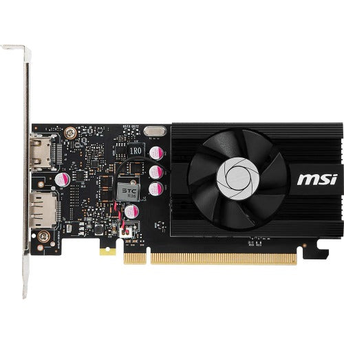 MSI nVidia GeForce GT 1030 4GD4 LP OC Video Card, PCI-e 3.0, 1430 MHz Boost Clock,  1x HDMI 2.0, 1x 1.4a - Image 2