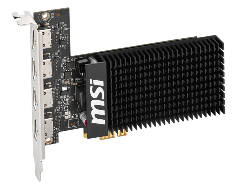 MSI nVidia Geforce GT 710 2GD3H 4HDMI VGA CARD 2GB DDR3 1600 MHz 4xHDMI PCIE2.0x1 954 MHz Core Clock (LS) - Image 3