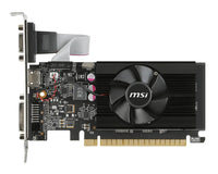 MSI nVidia Geforce GT 710 2GB LP, PCI Express, DDR3, 64bit, 954 Core Clocks, 2048 Memory Size, 1600 Merory Speed, 1xHDMI 1x DVI, 400Mhz Ramdac Speed - Image 3
